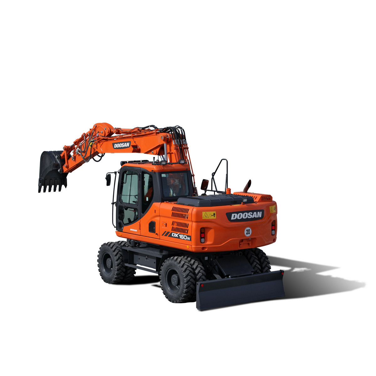 Запасные части для колесных экскаваторов DOOSAN : Запчасти DOOSAN DX160W